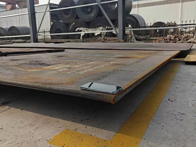 Placa de acero laminada en caliente ASTM A36