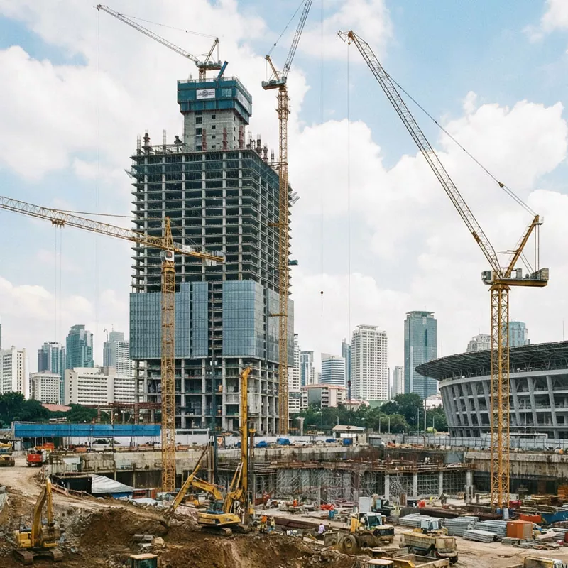 Campo de ingeniería de construcción